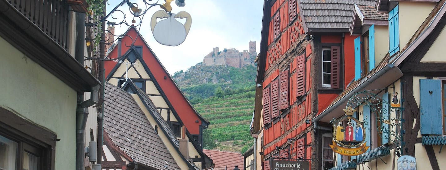 Rejser til Ribeauville i Alsace