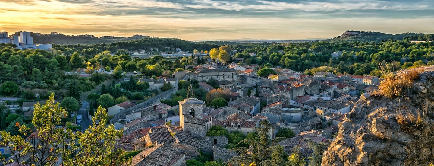 Landskab ved Cogolin, Provence, Frankrig