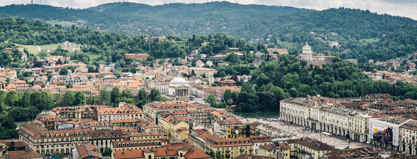 Moncalieri ved Torino i Piemonte Italien
